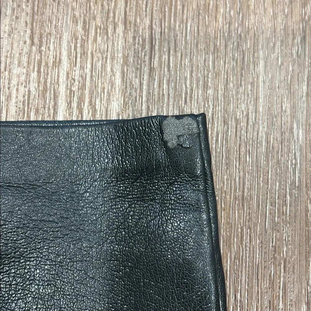 Wilfred black‎ Faux Leather Trousers size 6